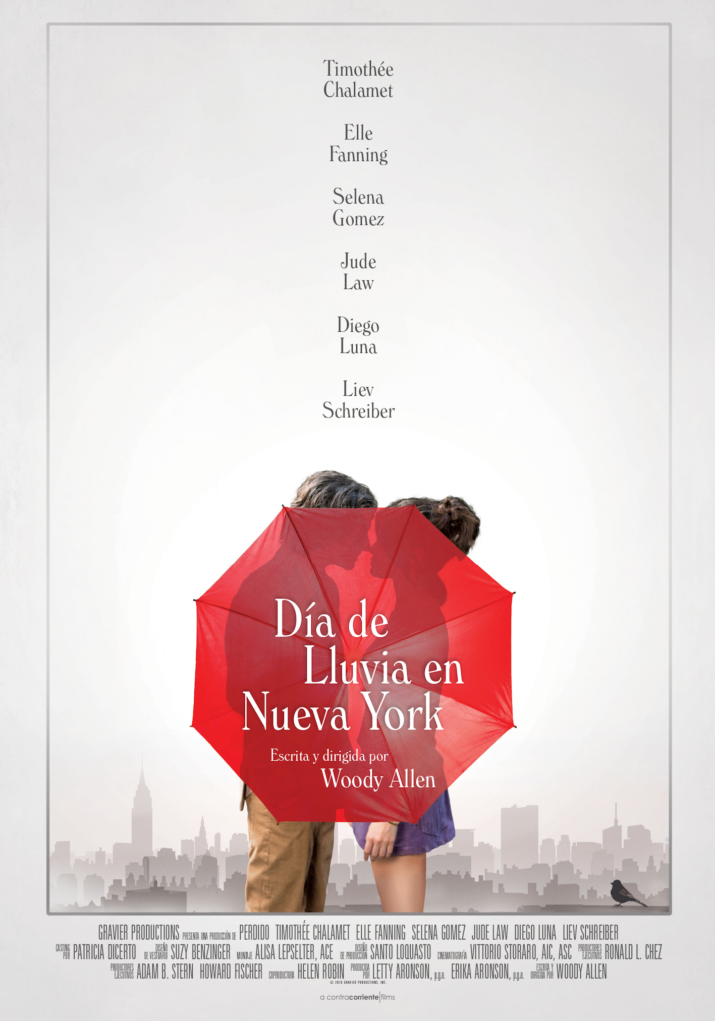 'Día de Lluvia en New York', viernes 11 de octubre en cines