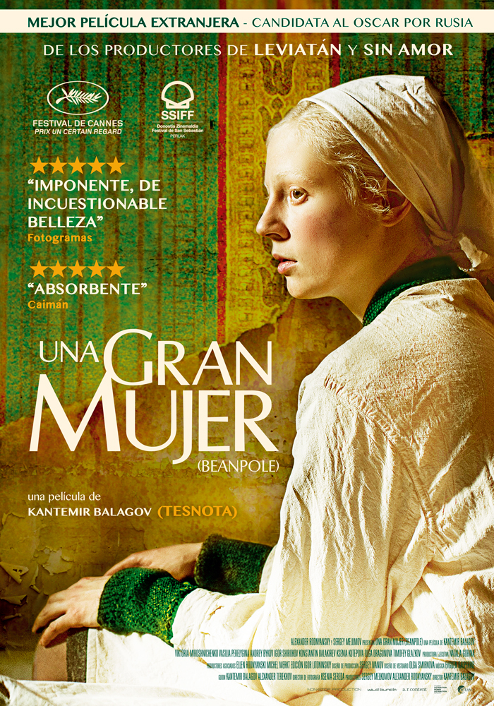 'Una Gran Mujer (Beanpole)' llega a Filmin, Movistar, Rakuten y Itunes a partir del viernes 17 de abril