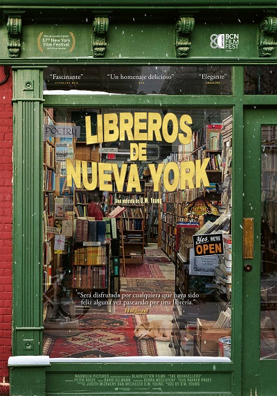 'Libreros de Nueva York' se preestrena en Sala Virtual de Cine