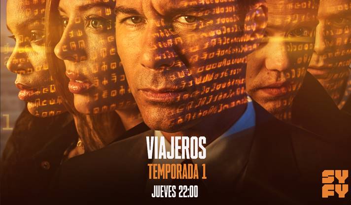 'Viajeros' llega esta noche a SyFy con un doble episodio