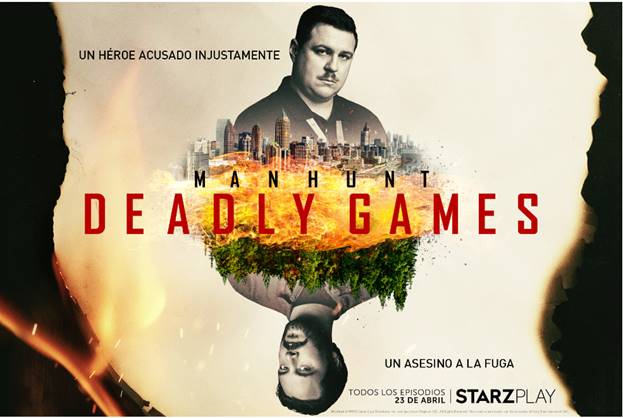 'Manhunt: Deadly Games' en streaming el 24 de abril en STARZPLAY