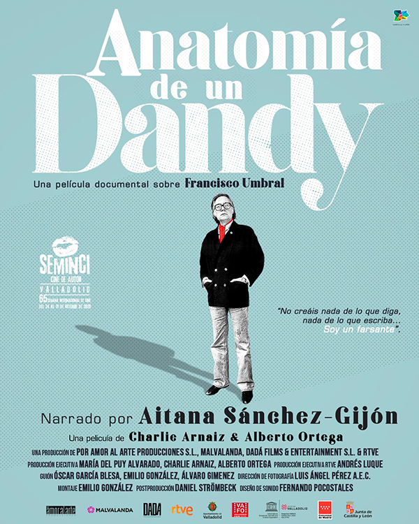 'Anatomía de un Dandy' se estrena el 26 de octubre en SEMINCI