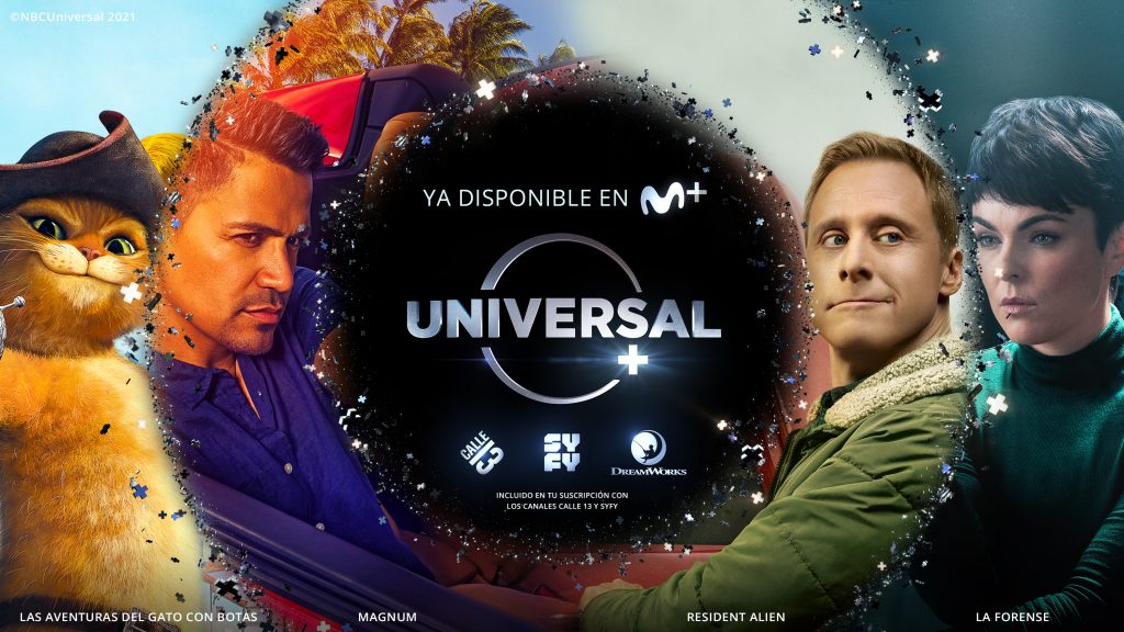 Movistar+ y NBCUniversal International Networks presentan Universal+, nuevo servicio ya disponible en la plataforma