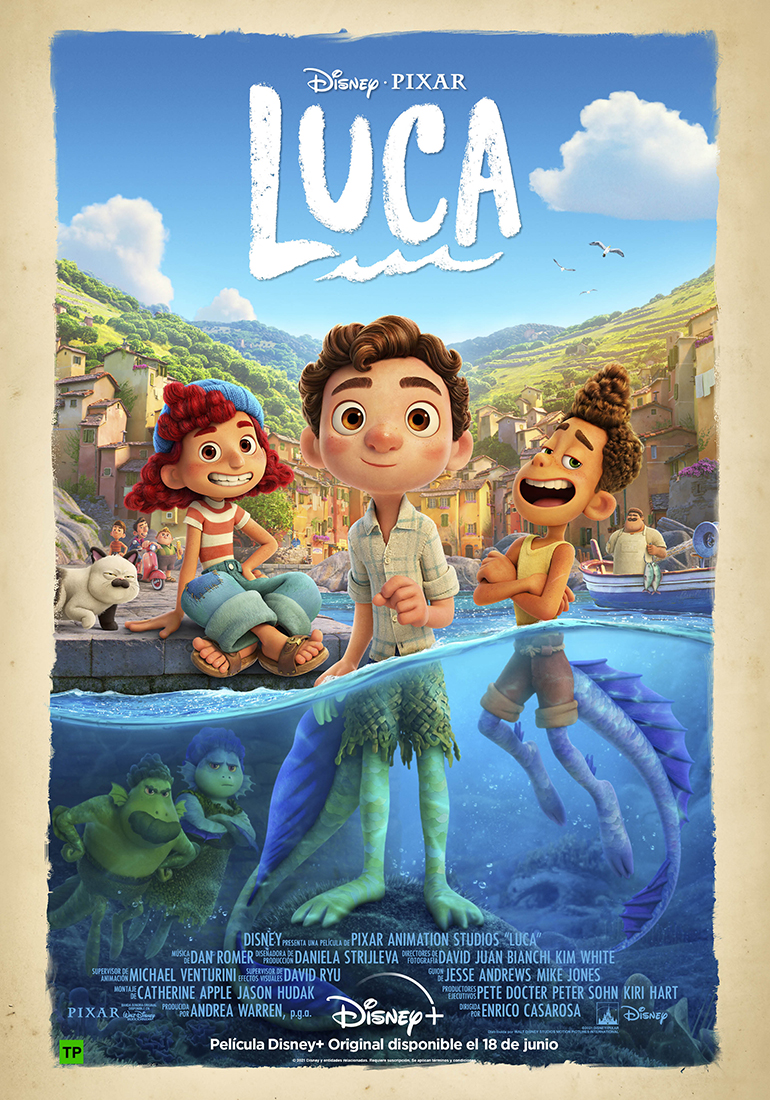 Emociónate con el nuevo tráiler de 'Luca'