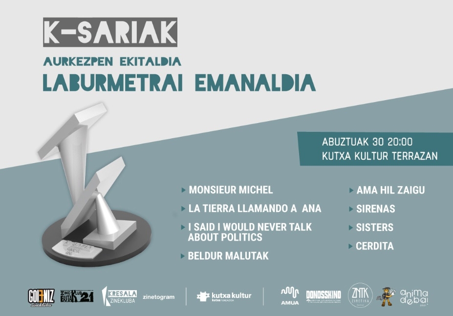 ZINETIKA Festival se incorpora a los premios "K"