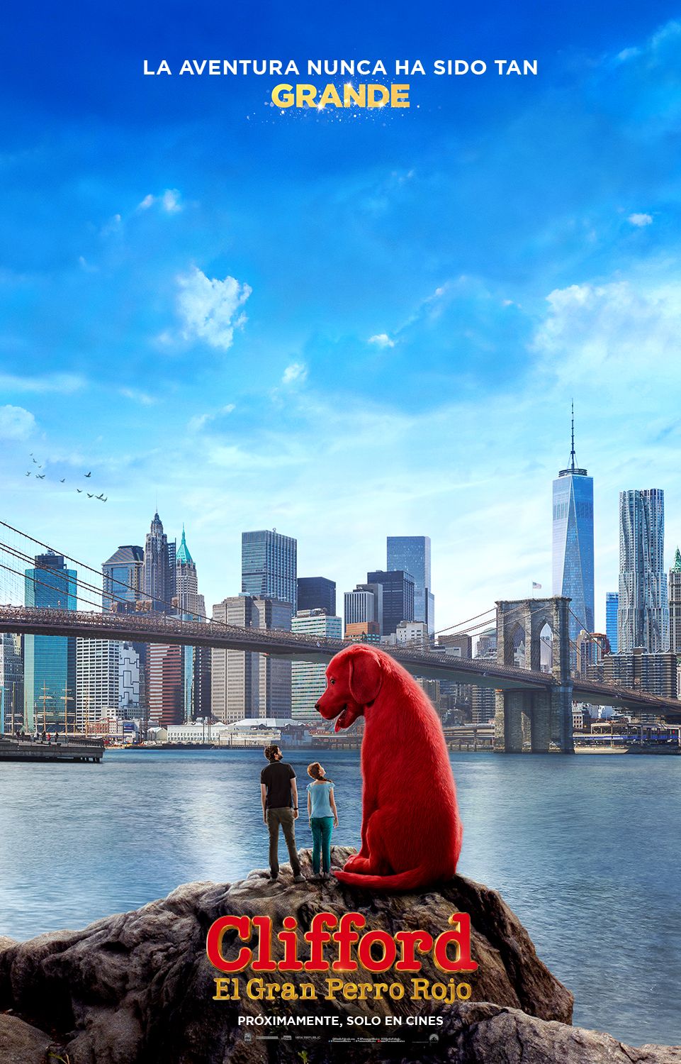 'Clifford, el gran perro rojo' muestra sus primeras imágenes