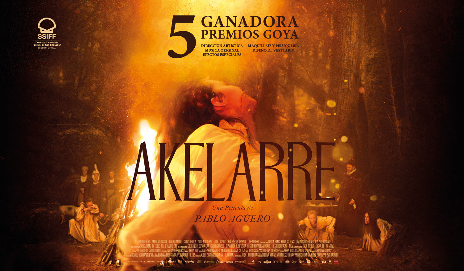 30.000 espectadores han visto 'Akelarre' tras diez días desde su estreno en Francia