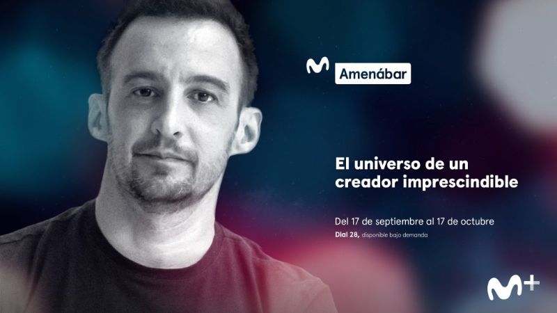 Movistar+ celebra el estreno de 'La Fortuna' con el pop up channel exclusivo Movistar Amenábar que estará operativo desde el 17 de septiembre con 100 títulos imprescindibles seleccionados por el director