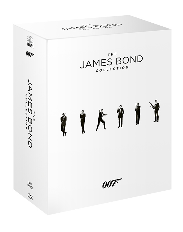 Sumérgete en el universo James Bond con el mega pack en Blu-ray de Warner Bros Home Entertainment