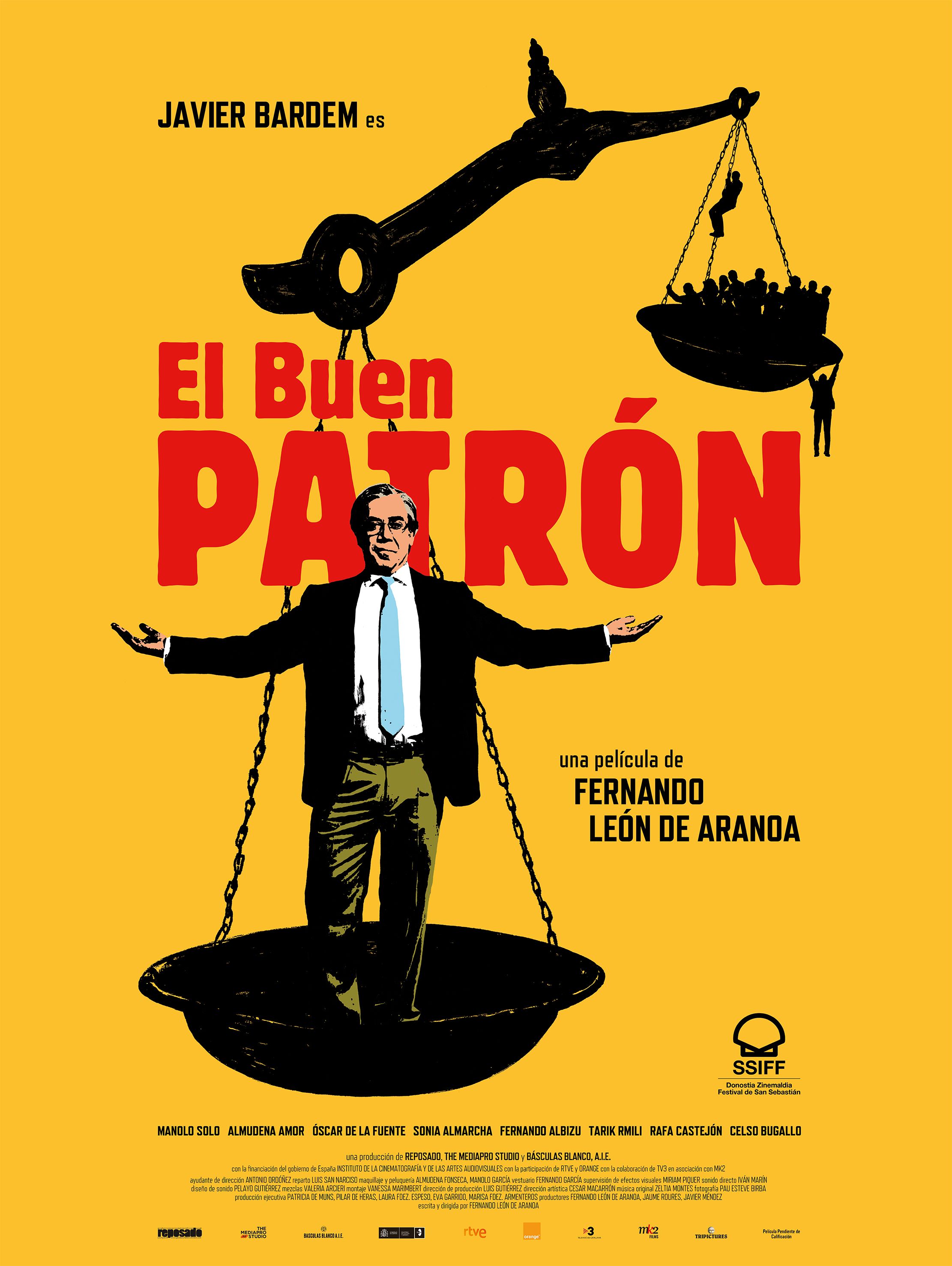 'El Buen Patrón' de Fernando León de Aranoa, preseleccionada para representar a España en los Oscar 2022