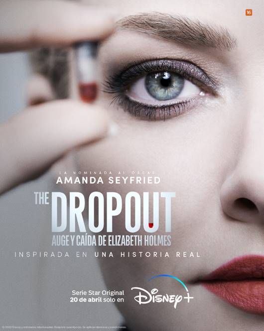 'The Dropout: Auge y caída de Elizabeth Holmes' se estrenará el 20 de abril en Disney +