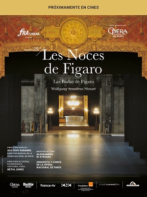 A Contracorriente Films y Rising Alternative traen este mes de febrero a la gran pantalla LES NOCES DE FIGARO en directo desde la Ópera de París, y ELEKTRA del Festival de Salzburgo 2020