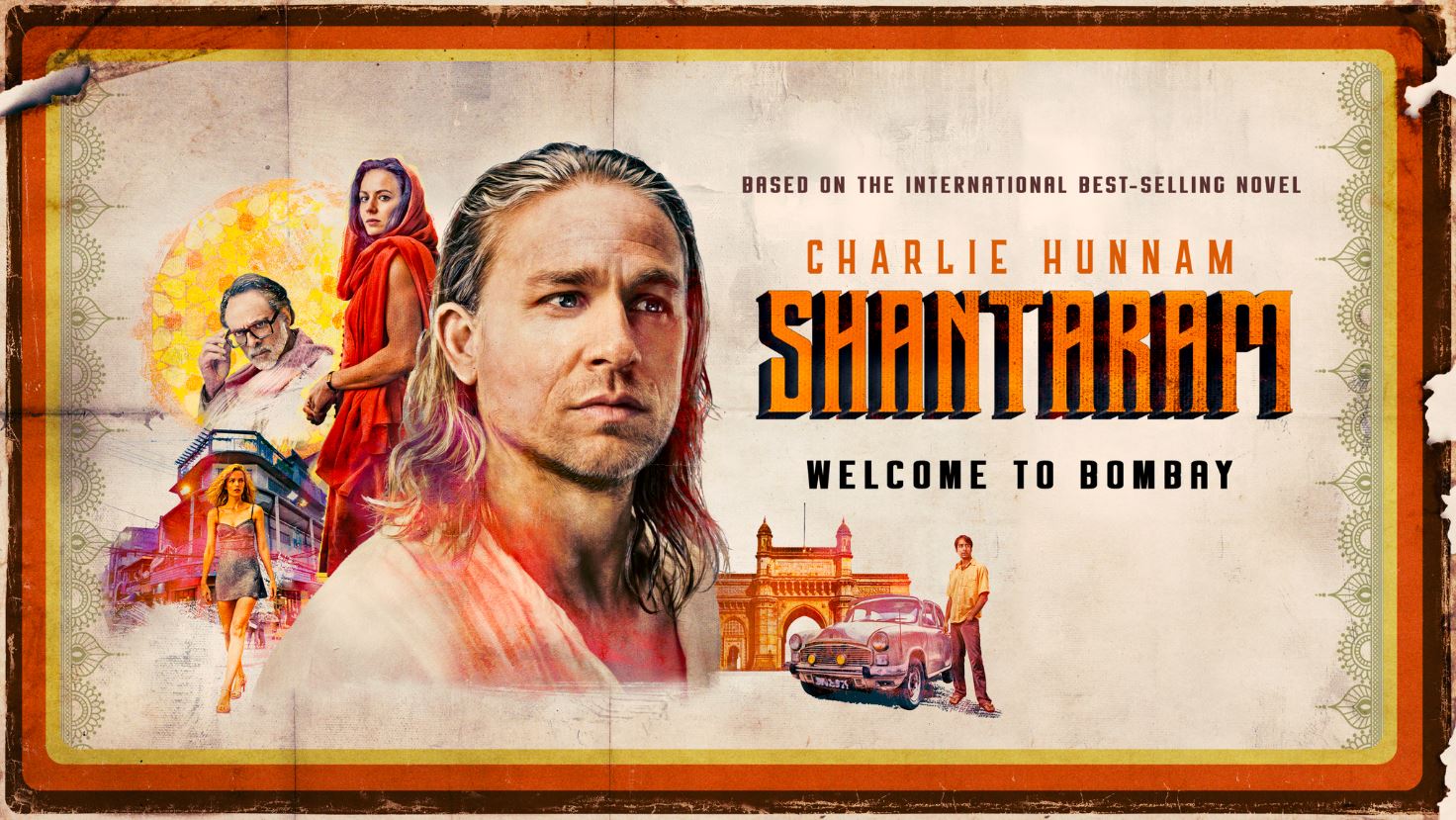 Apple TV+ presenta el tráiler de 'Shantaram', la nueva serie protagonizada por Charlie Hunnam