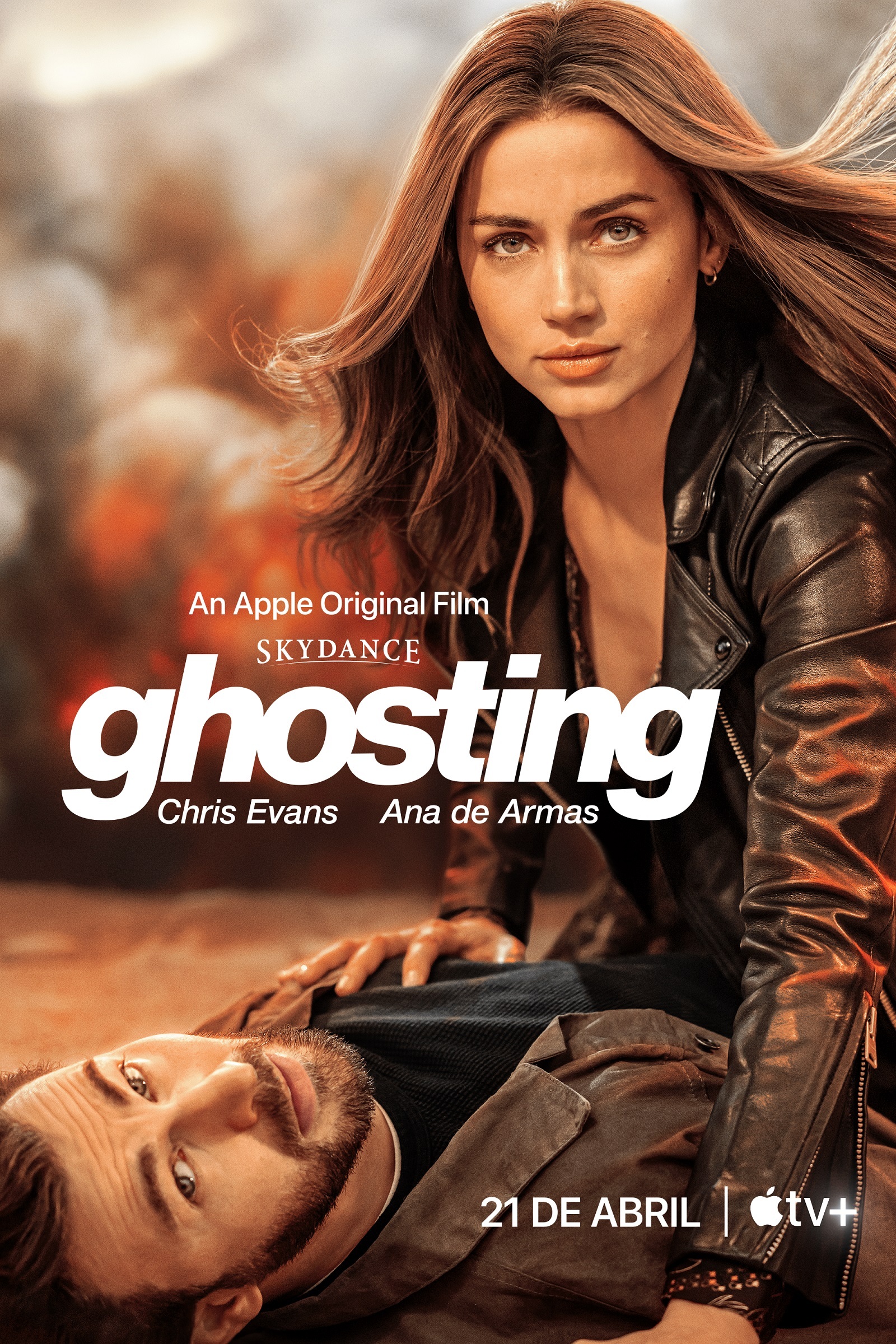 'Ghosting', con Chris Evans y Ana de Armas. Estreno en Apple TV+ el 21 de abril