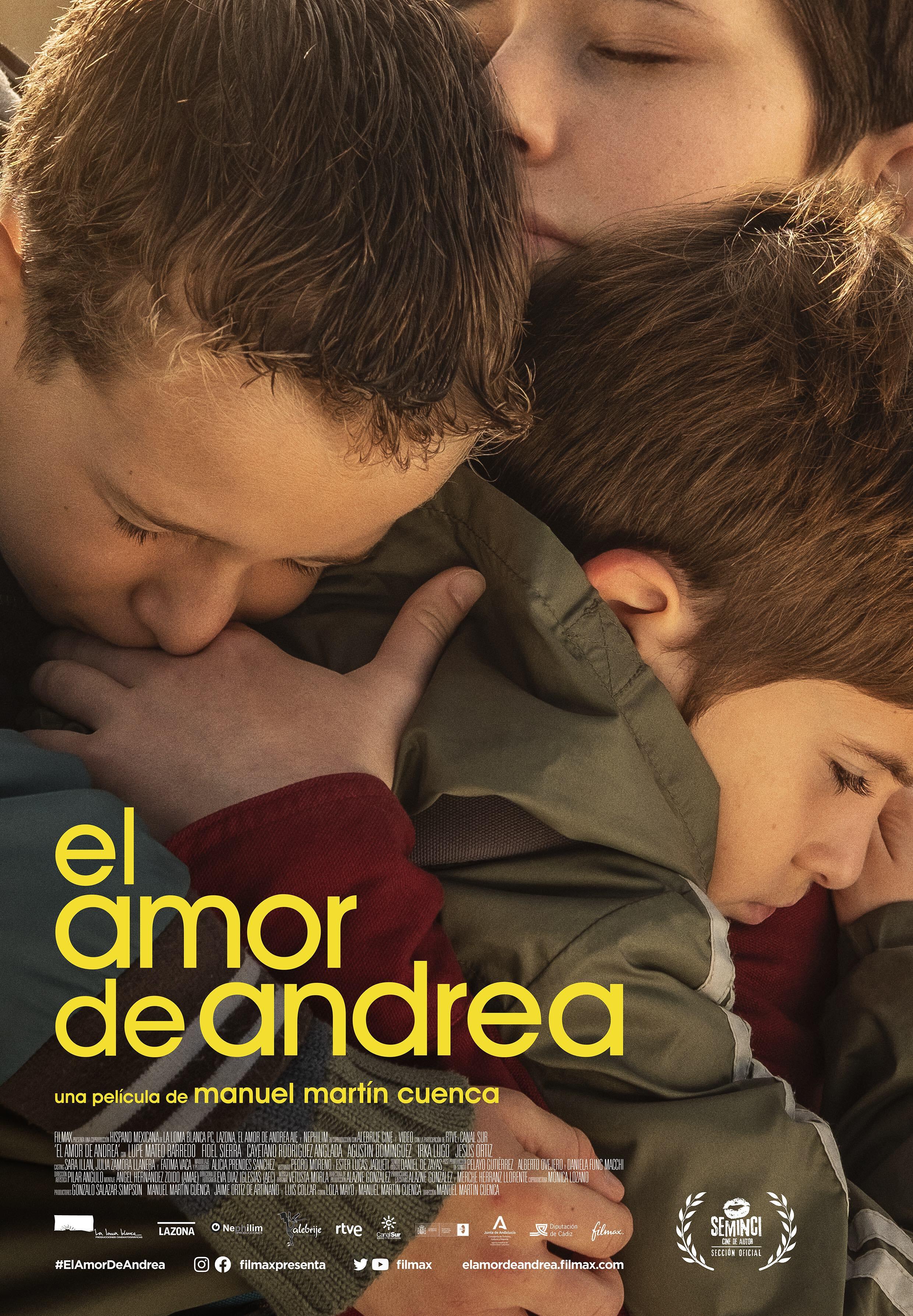 'El Amor de Andrea', de Manuel Martín Cuenca, tendrá su premier en la SEMINCI de Valladolid