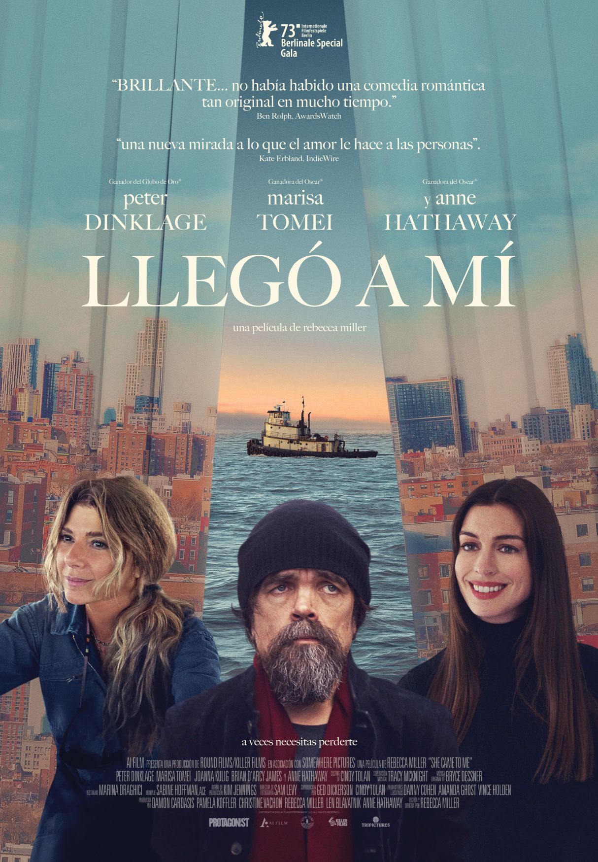 'Llegó a Mí', 1 de diciembre en cines