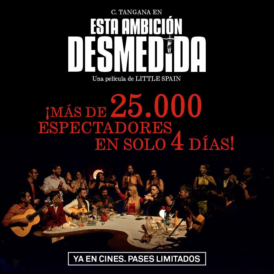 'Esta Ambición Desmedida',  25.000 espectadores y mejor estreno documental español del año