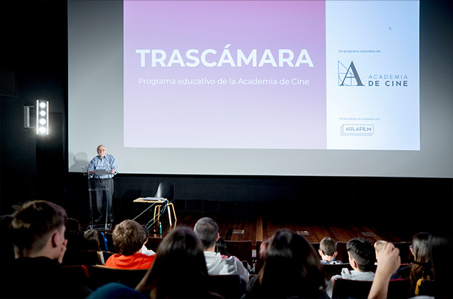 Nace Trascámara, el programa educativo de la Academia de Cine