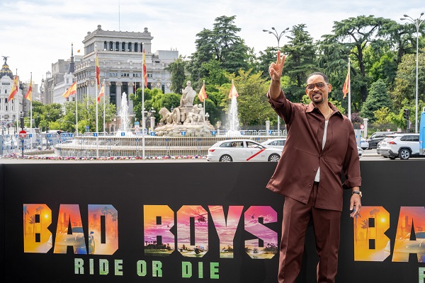 Madrid abraza a Will Smith como previa del estreno 'Bad Boys: Ride or Die'