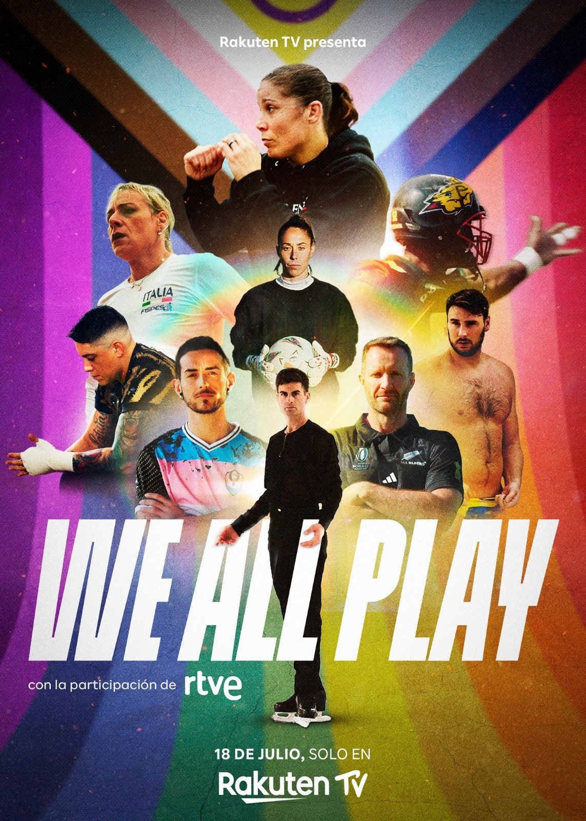 Rakuten TV derriba barreras con el lanzamiento de "We All Play", el documental sobre la inclusión de la comunidad LGBTQIA+ en el deporte