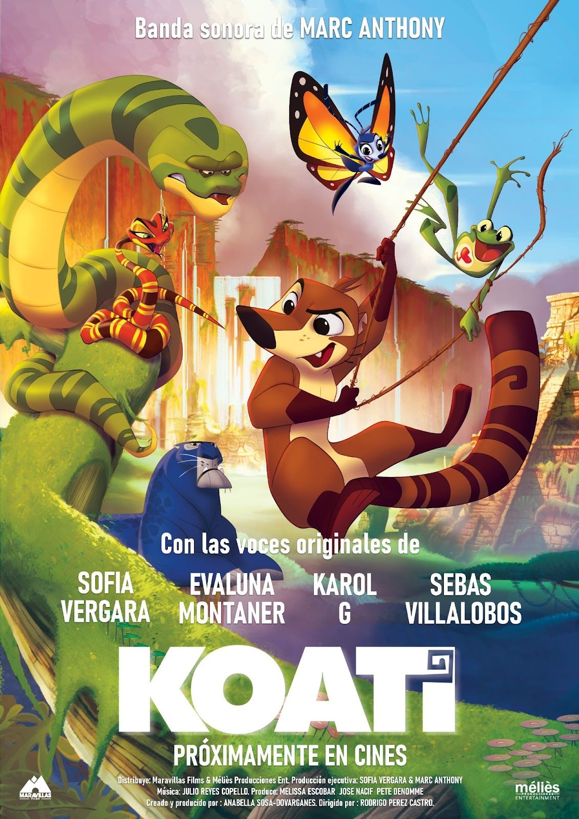 'Koati', la película con la que disfrutarán tus hijos llega esta semana a las carteleras