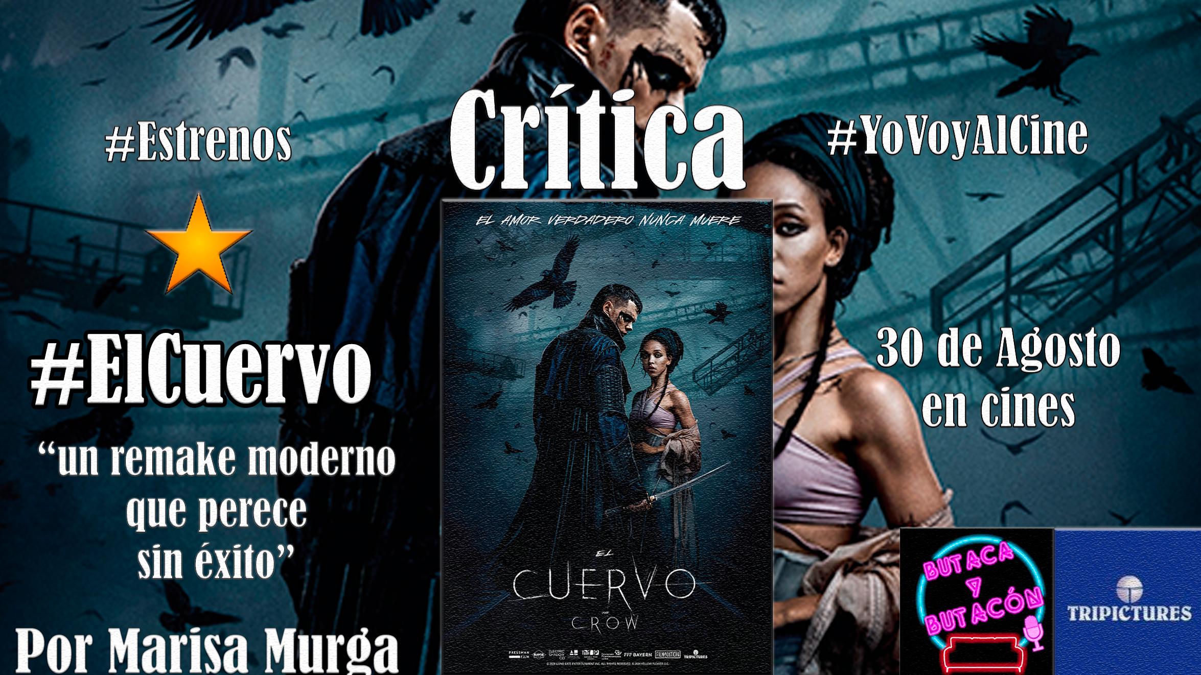 'El Cuervo': un intento de remake moderno sin éxito