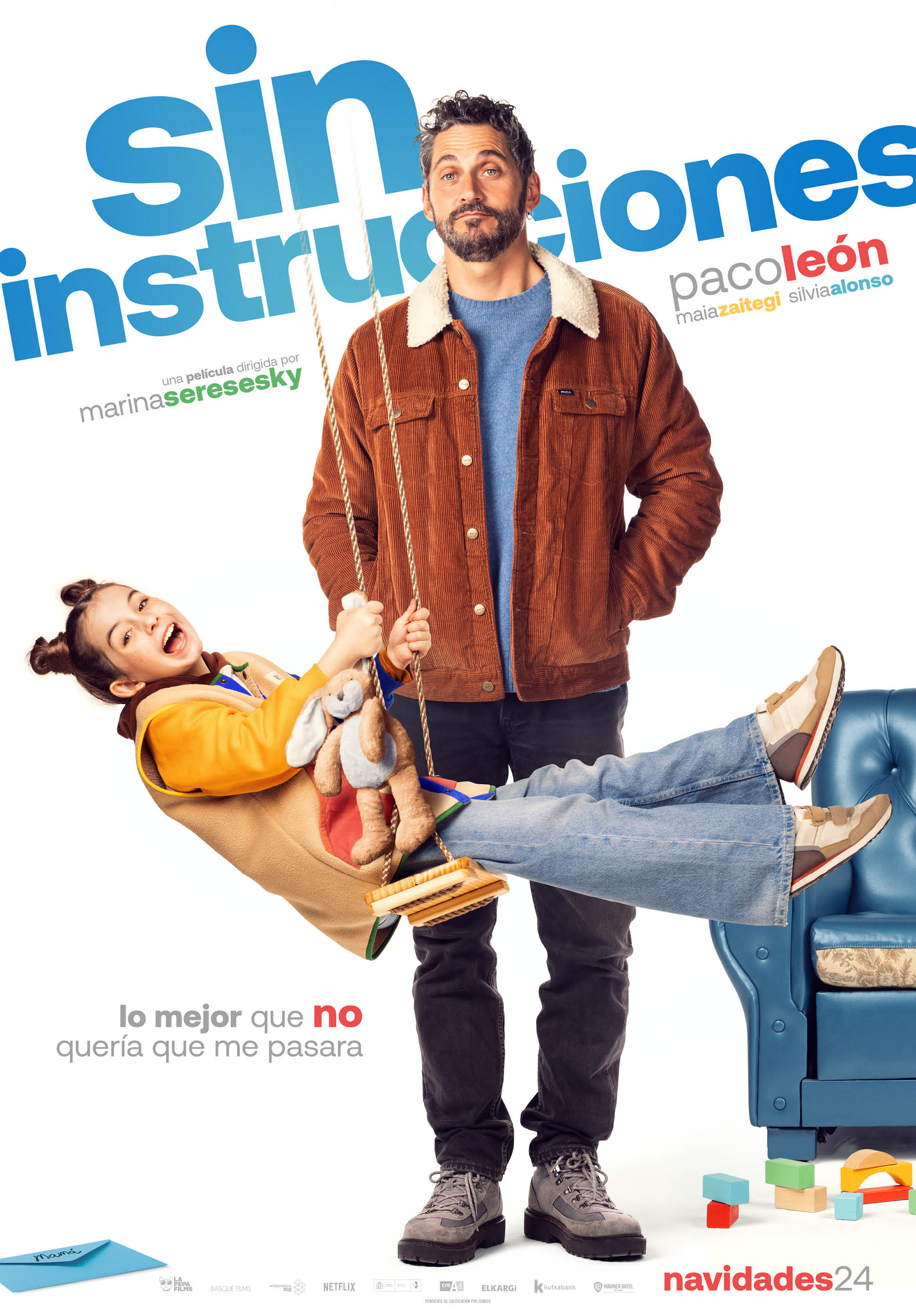 Paco León y Silvia Alonso protagonizan 'Sin Instrucciones', la nueva película de Marina Seresesky