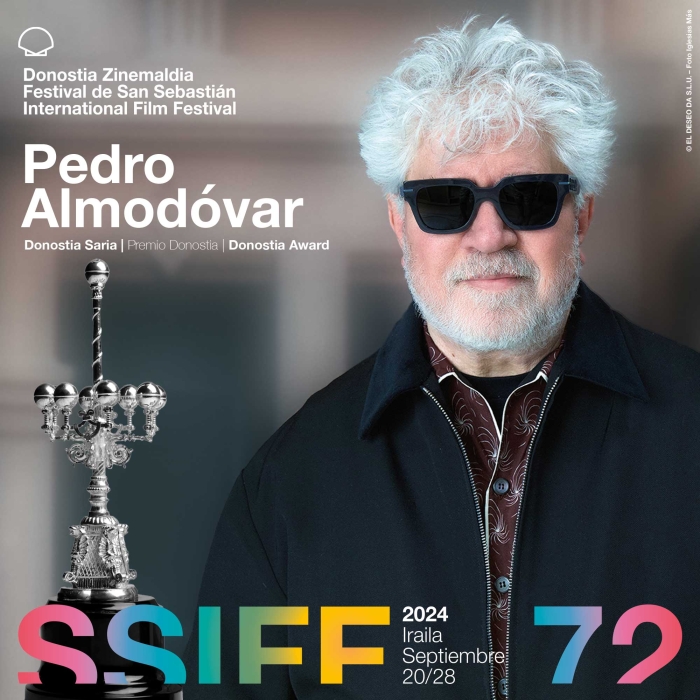 Pedro Almodóvar recibirá un Premio Donostia en la 72ª edición del Festival de San Sebastián