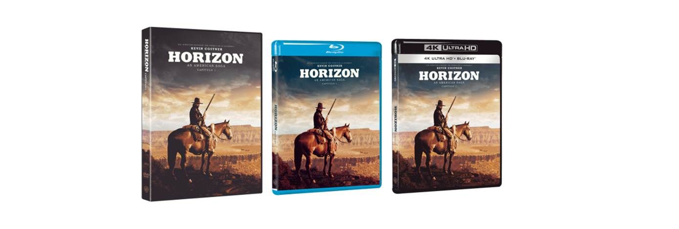 Kevin Costner cabalga hasta tu casa con 'Horizon. An American Saga. Capítulo 1' en Blu-ray y 4K UHD