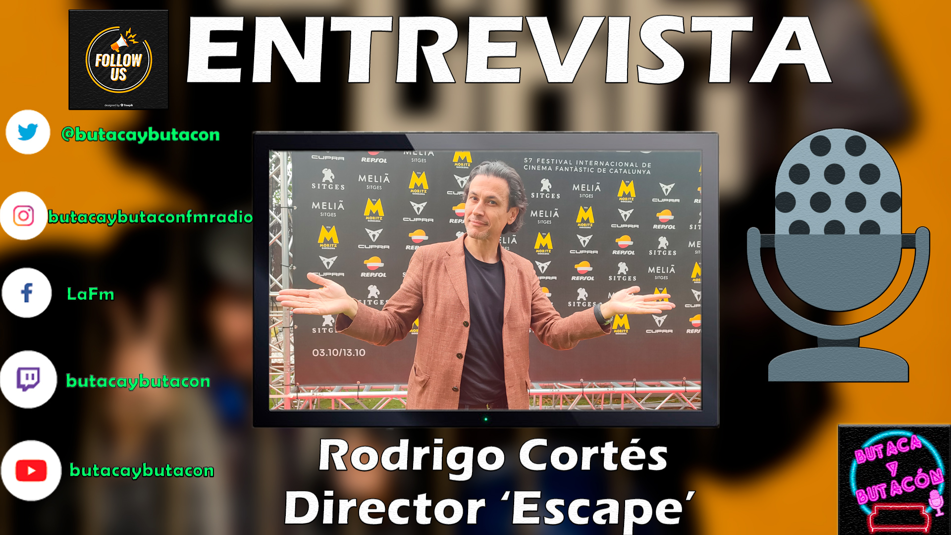 Rodrigo Cortés, cine y pasión de cineasta como vía de 'Escape' en la vida