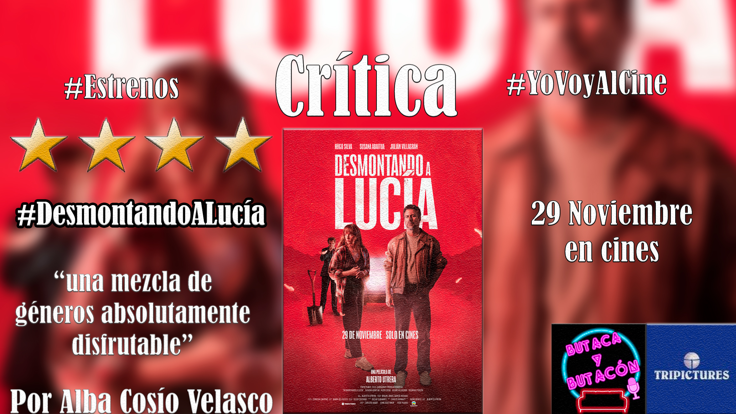 'Desmontando a Lucía': cine noventero y a lo loco