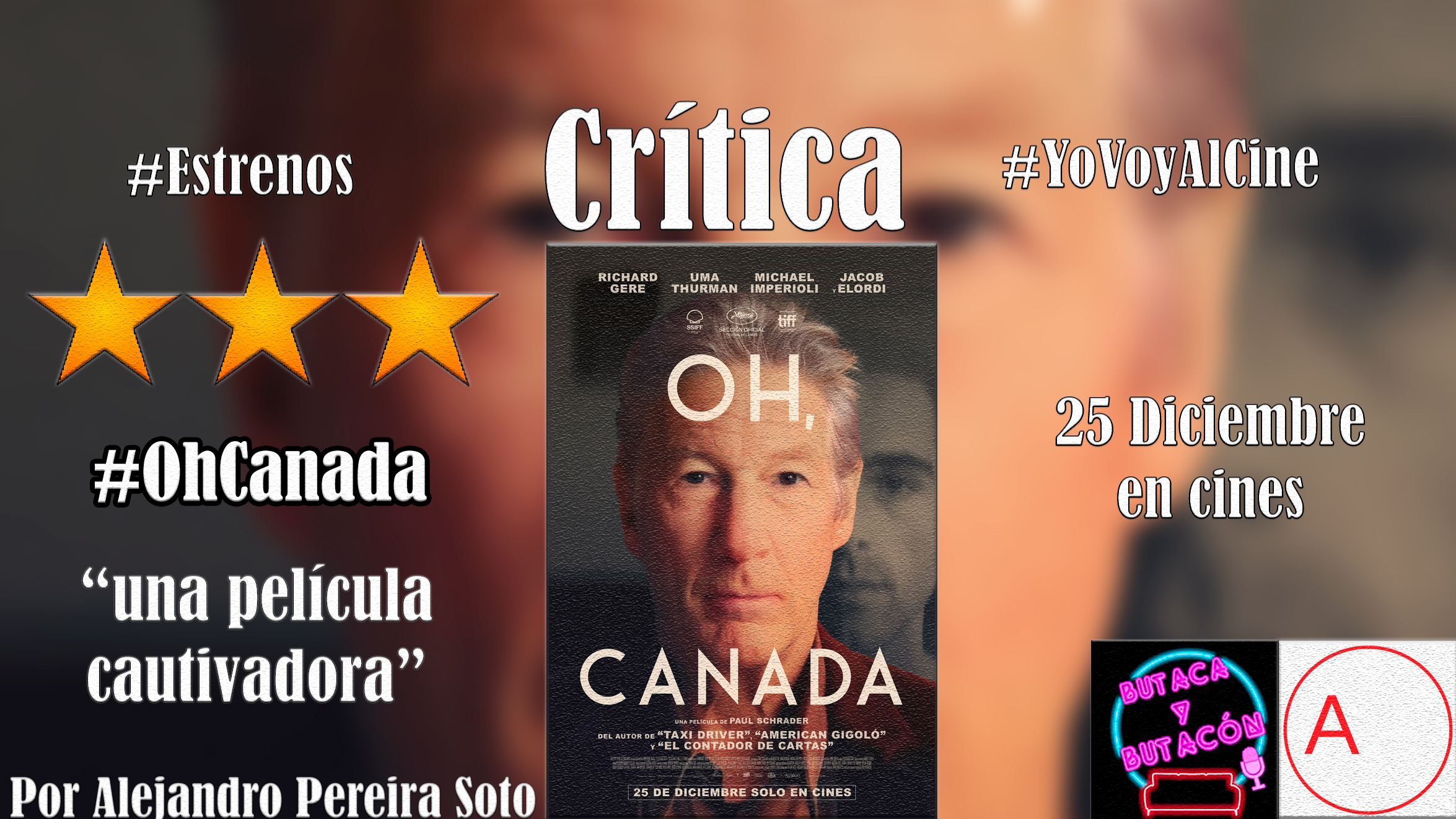 'Oh, Canadá': cuando la memoria, la ficción y la realidad se mezclan