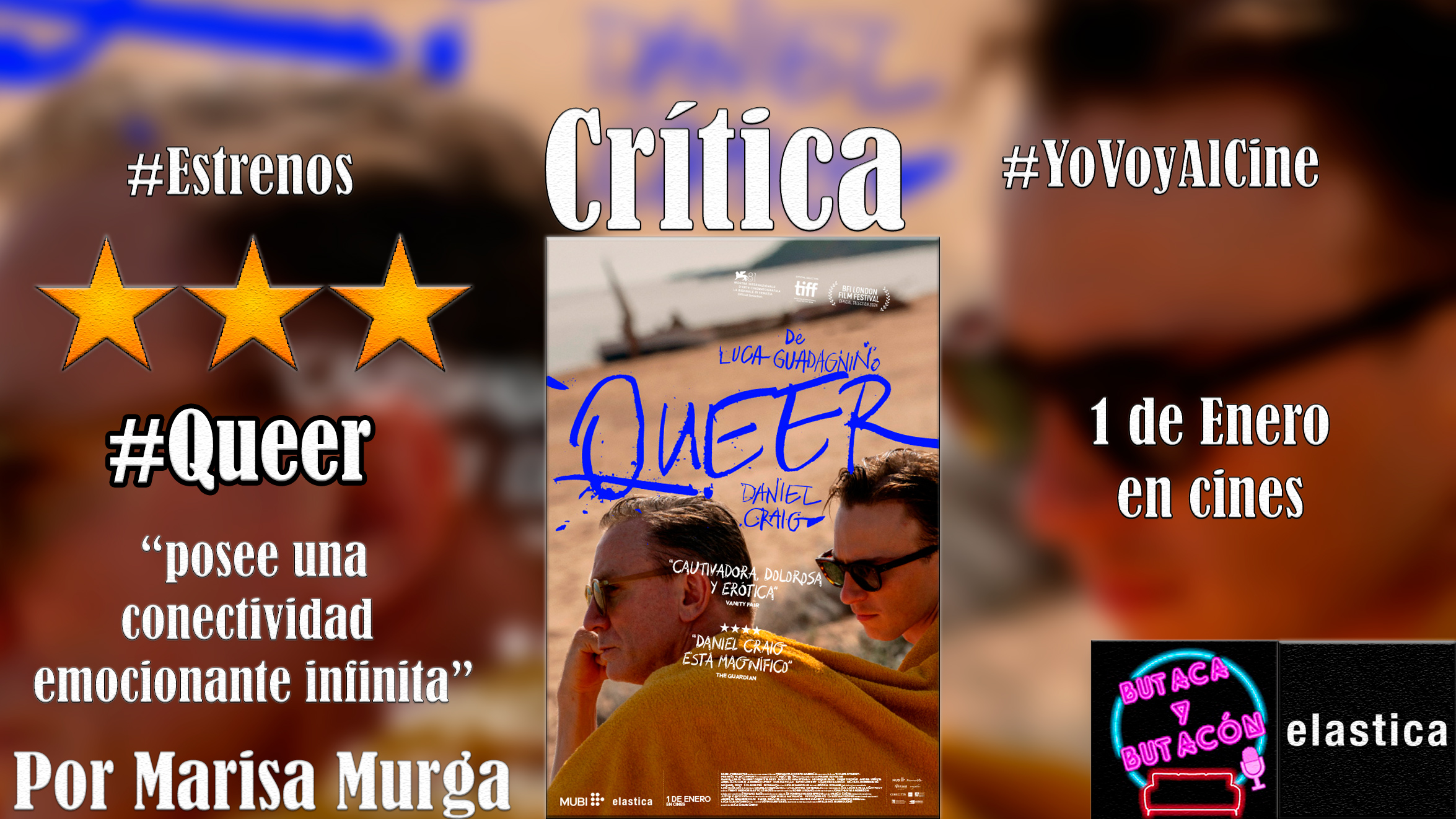 'Queer': una experiencia extraña sobre la complejidad de las conexiones interpersonales