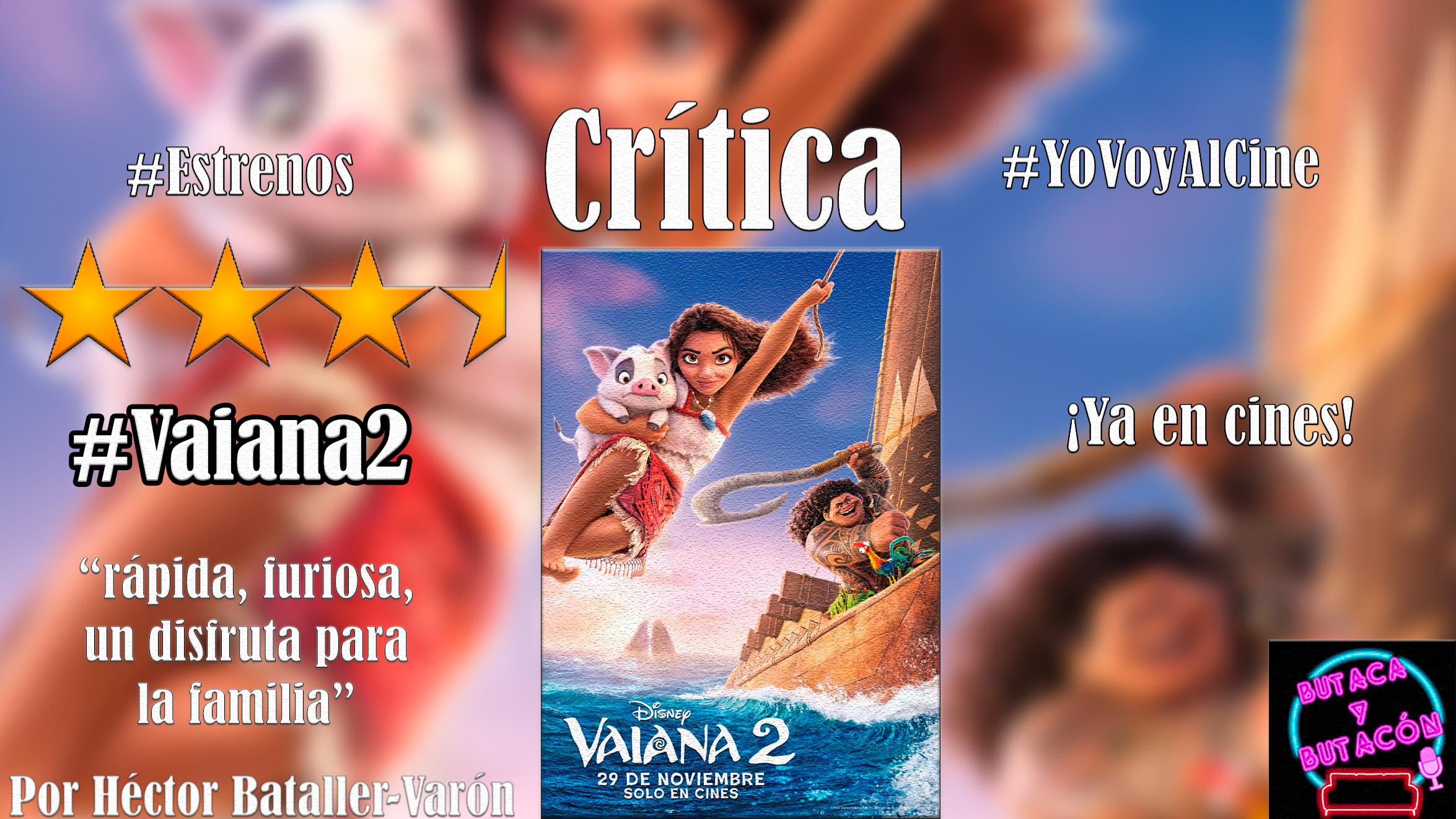 'Vaiana 2': rápida y furiosa