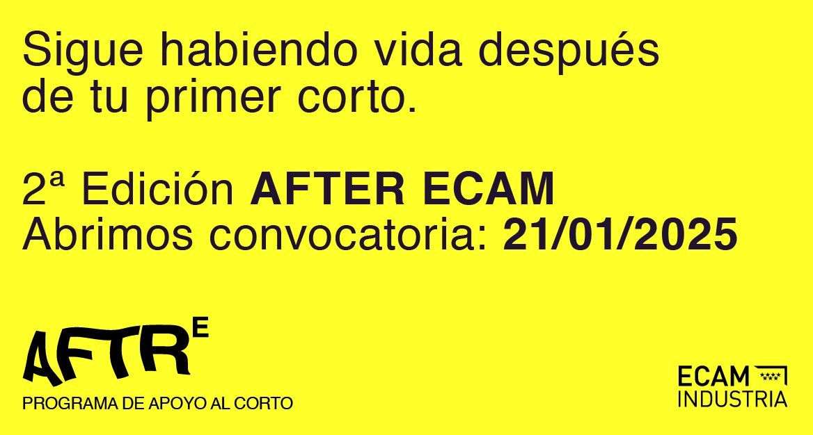 La ECAM pone en marcha la segunda edición de AFTER que impulsa el talento emergente en el cortometraje