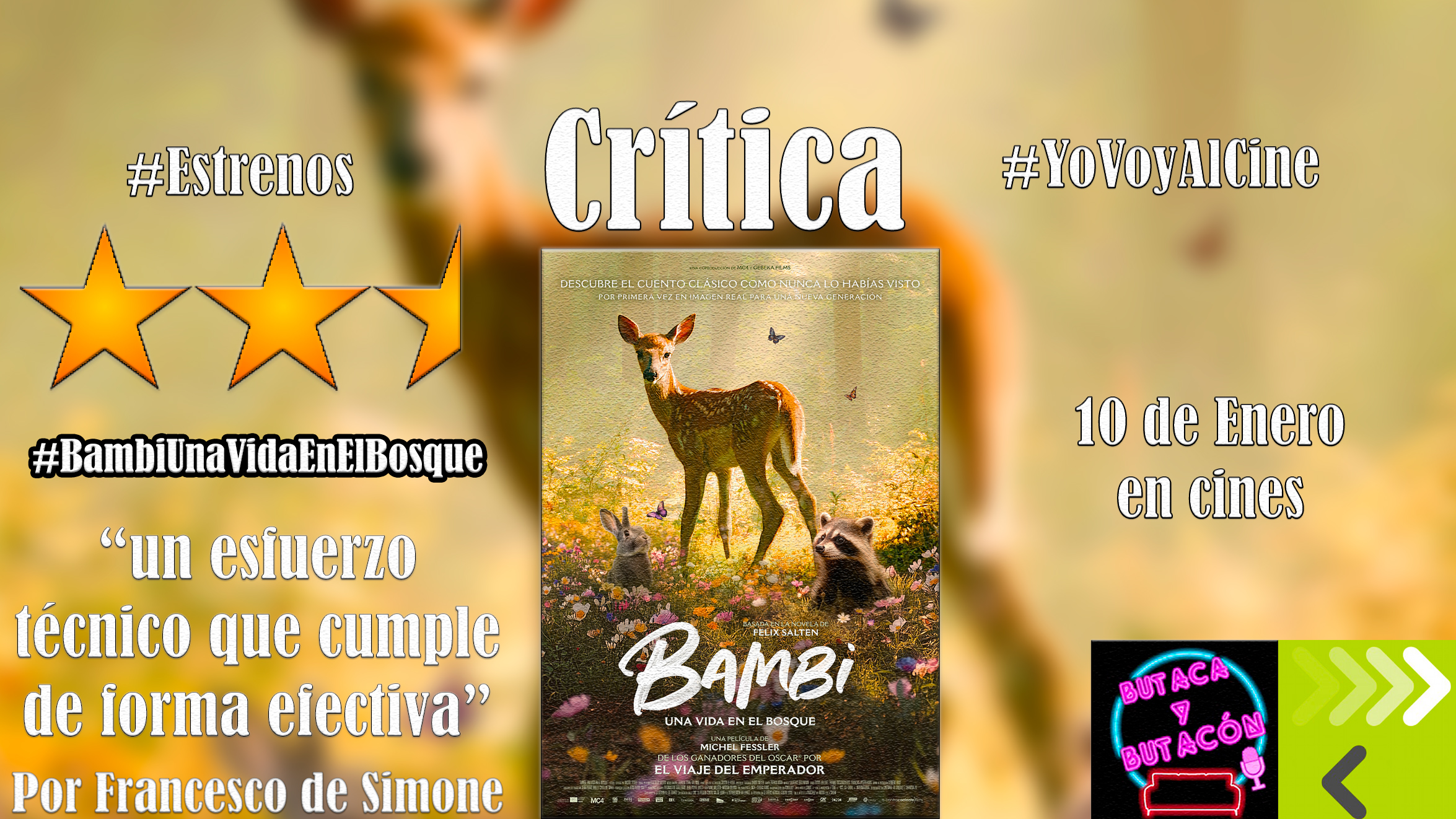 'Bambi, una vida en el bosque': La clásica historia en imagen real