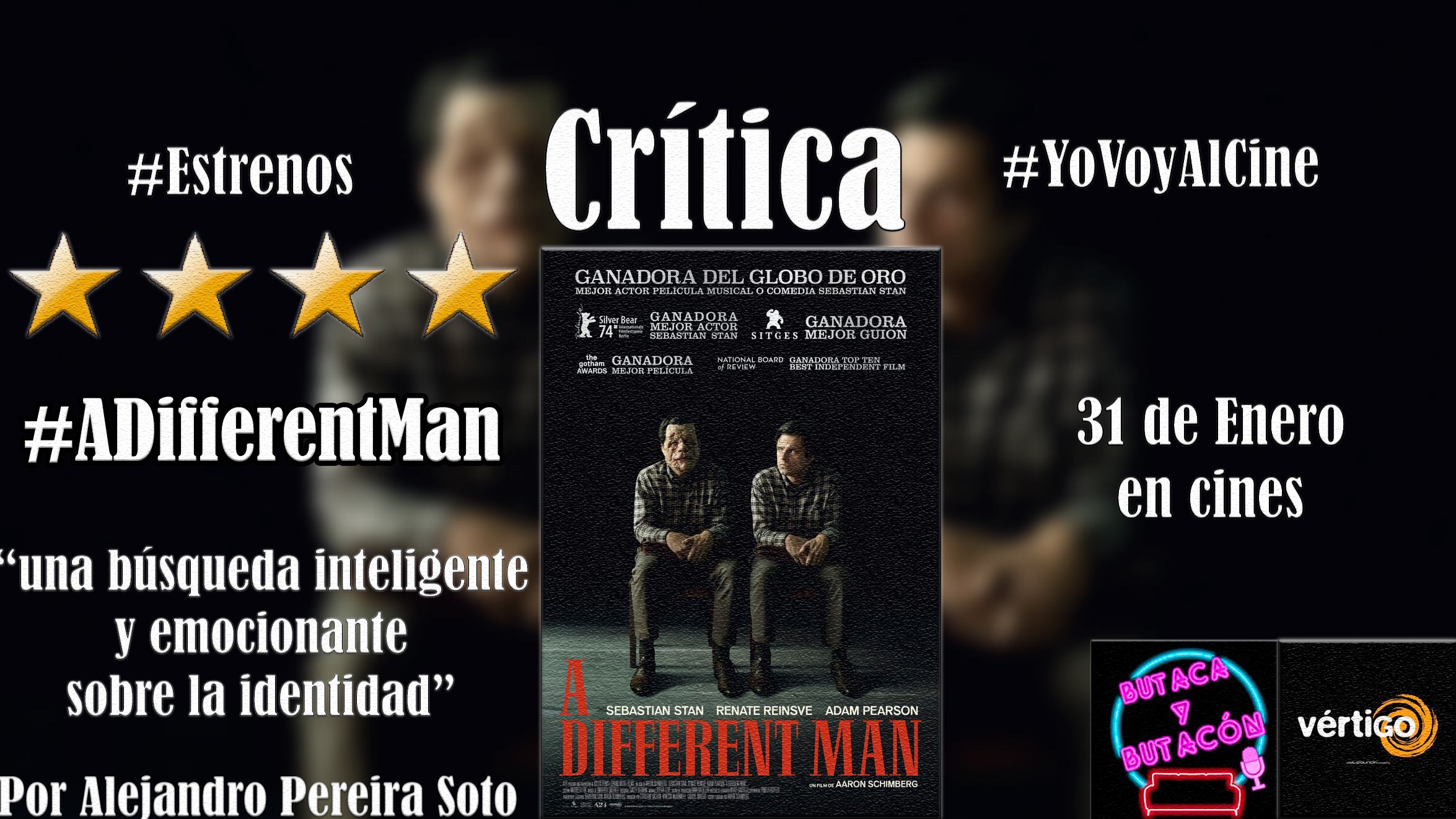 'A Different Man': no es tu cara, guapo, eres tú