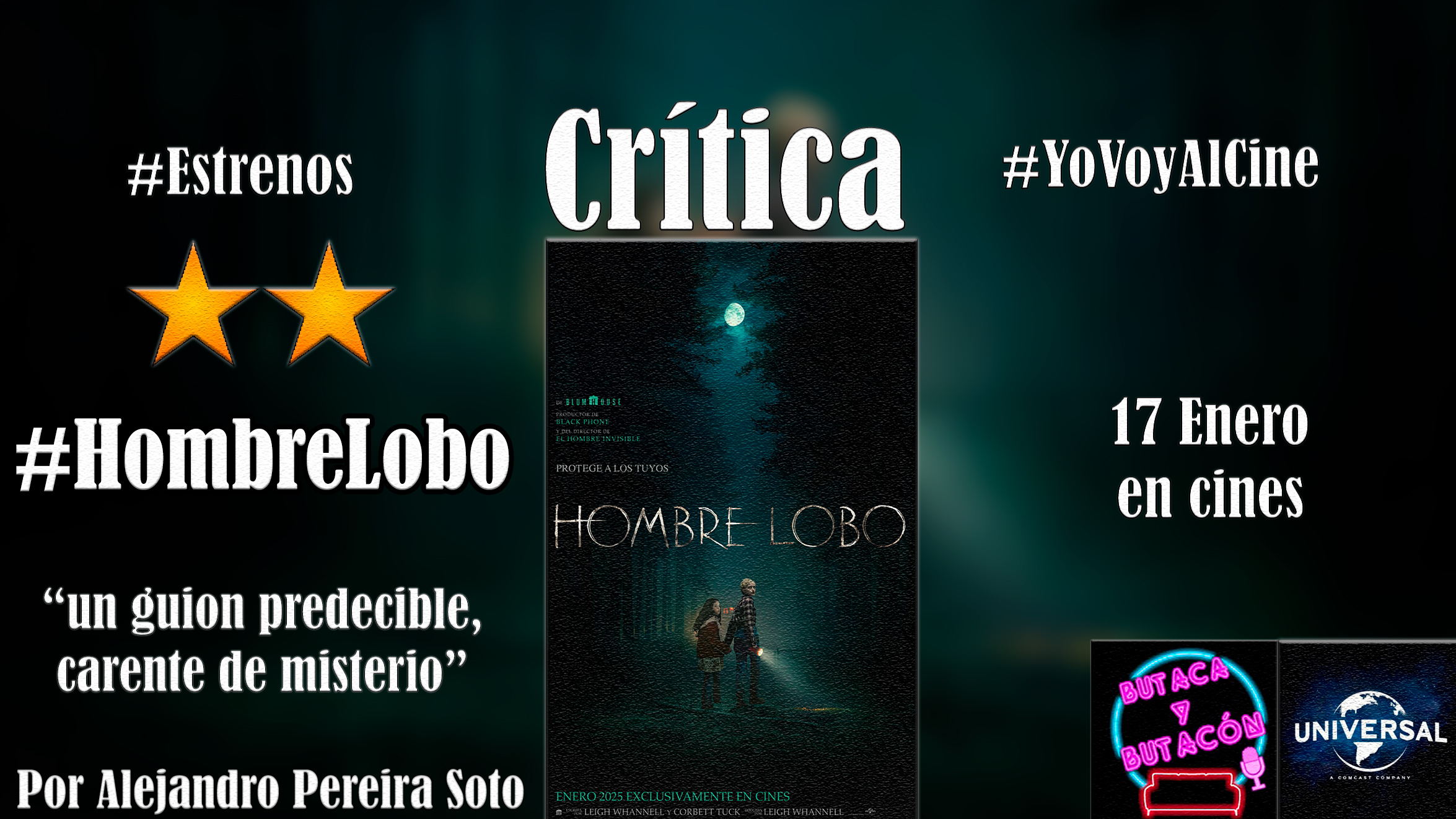 'Hombre Lobo': una película de terror sin sazonar